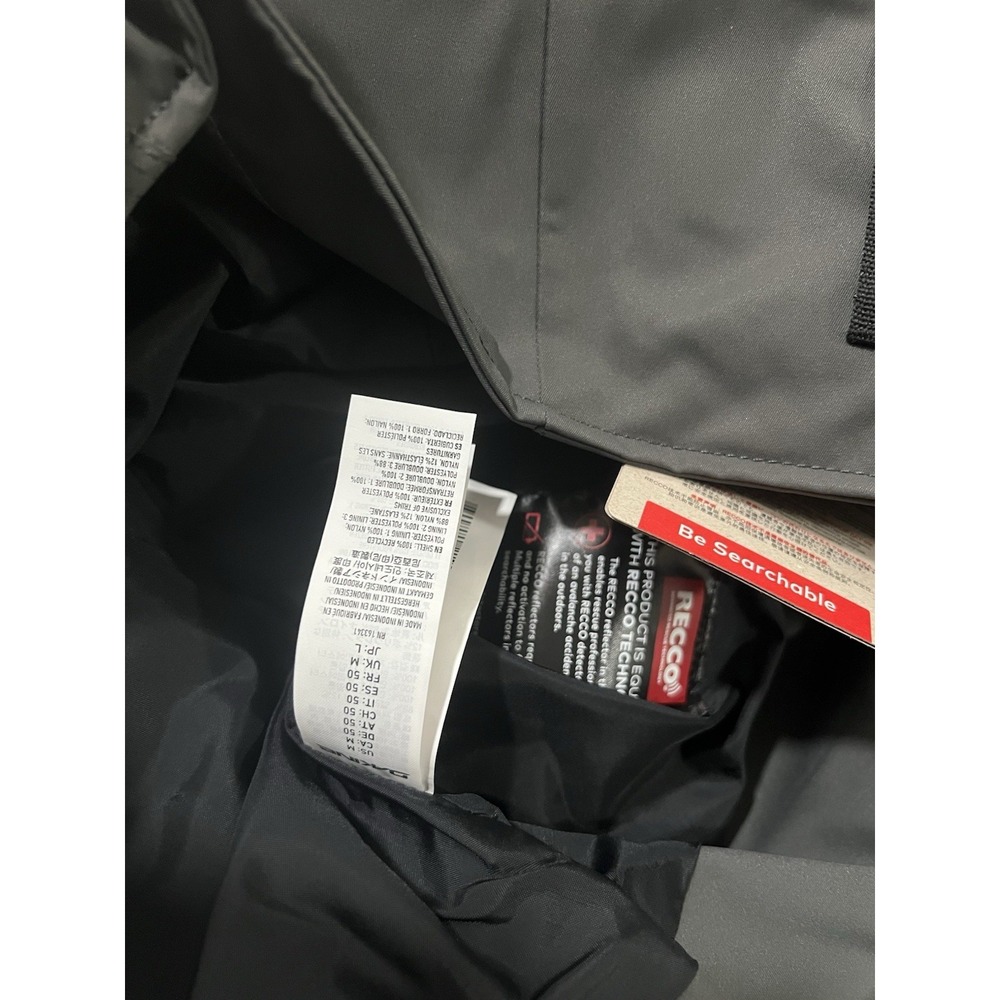DAKINE Ski Snow Pants Mens Size M Grey RECCO Reach 20K 2L Snowboarding Winter. - Picture 9 of 11